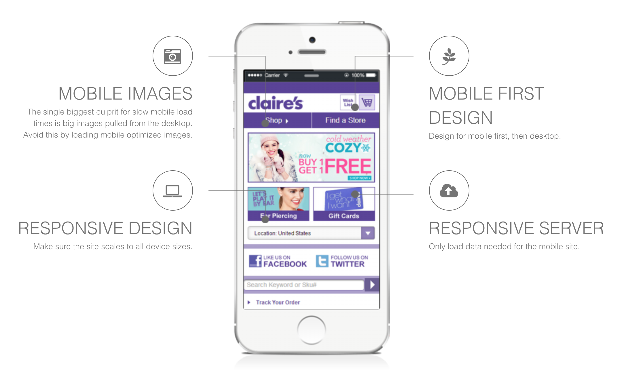 claires-mobile-website